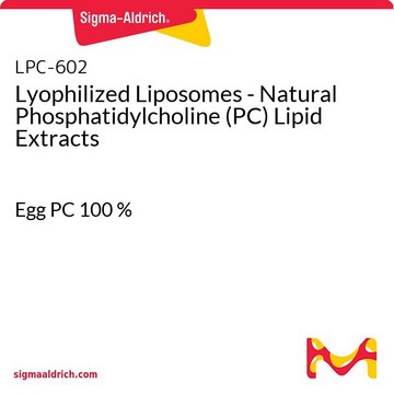 Lyophilized Liposomes - Natural Phosphatidylcholine