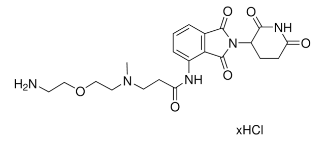 Pomalidomide-methylamino-PEG1-NH? hydrochloride