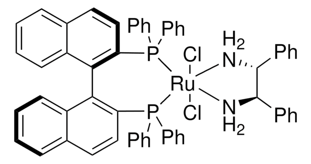 Dichloro[(R)-(+)-2,2?-bis(diphenylphosphino)-1,1?-binaphthyl][(1R,2R)-(+)-1,2-diphenylethylenediamine)ruthenium(II)