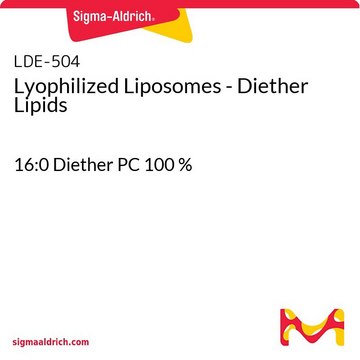 Lyophilized Liposomes - Diether Lipids