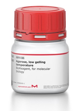 Agarose, low gelling temperature