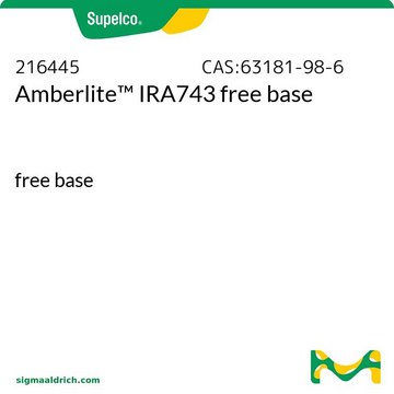 Amberlite™ IRA743 free base