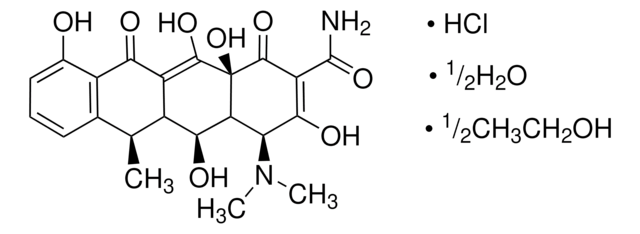 Doxycycline for system suitability