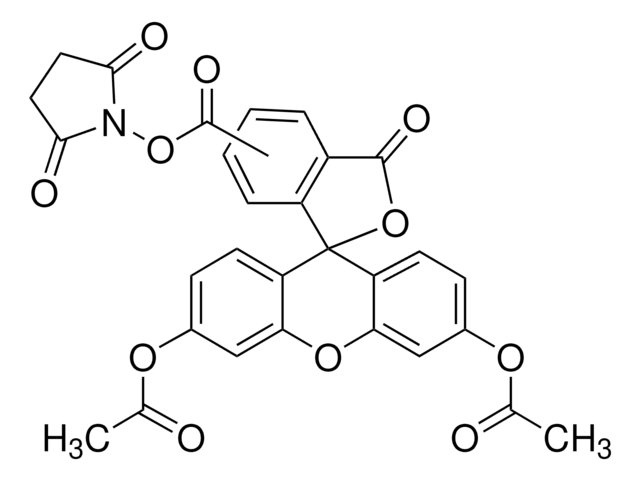 5(6)-Carboxyfluorescein diacetate N-succinimidyl ester