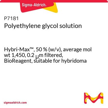 Polyethylene glycol solution
