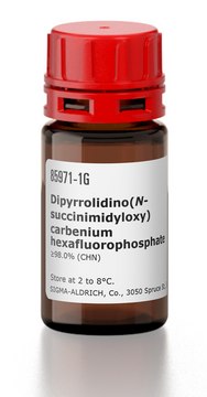 Dipyrrolidino(N-succinimidyloxy)carbenium hexafluorophosphate