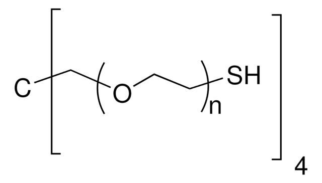 Poly(ethylene oxide), 4-arm, thiol terminated