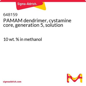 PAMAM dendrimer, cystamine core, generation