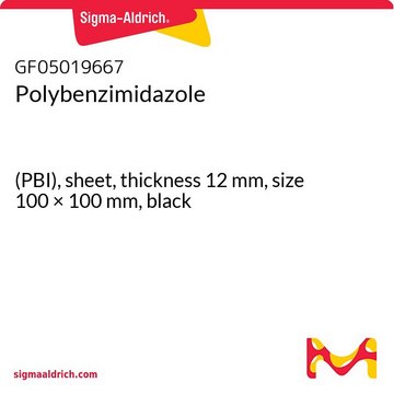POLYBENZIMIDAZOLE, (PBI), SHEET, THICKN&