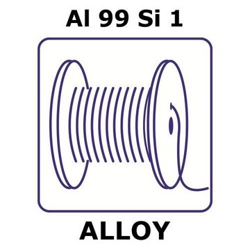 ALUMINUM-SILICON ALLOY, AL99SI1, 2M WIR&