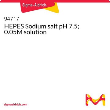 HEPES Sodium salt pH 7.5;
