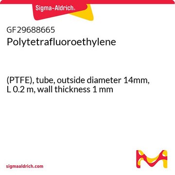 POLYTETRAFLUOROETHYLENE, (PTFE), TUBE, &