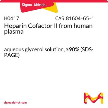 Heparin Cofactor II from human