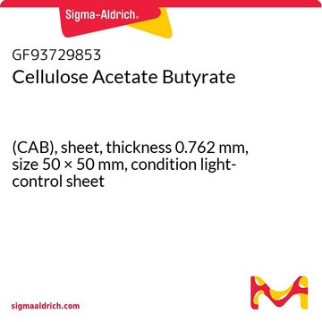 CELLULOSE ACETATE BUTYRATE, (CAB), SHEE&