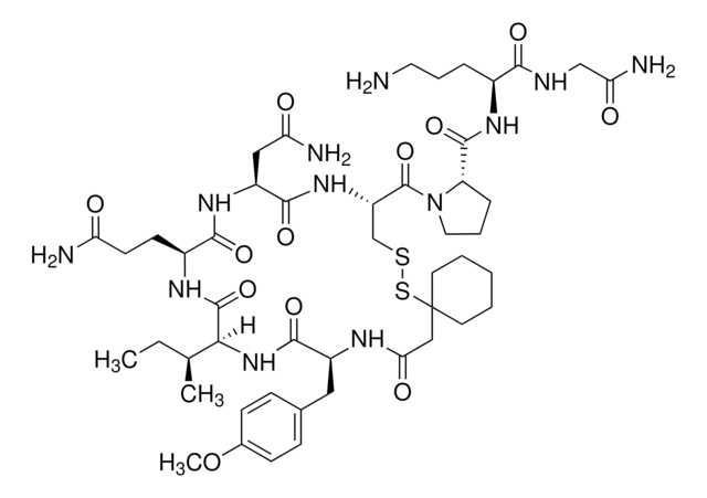 [?-Mercapto-?,?-cyclopentamethylenepropionyl¹, O-Me-Tyr², Orn?]-Oxytocin