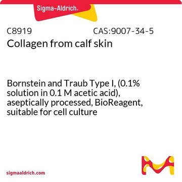 Collagen from calf skin