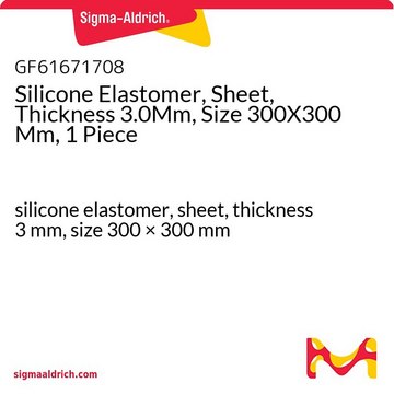 SILICONE ELASTOMER, SHEET, THICKNESS 3.&