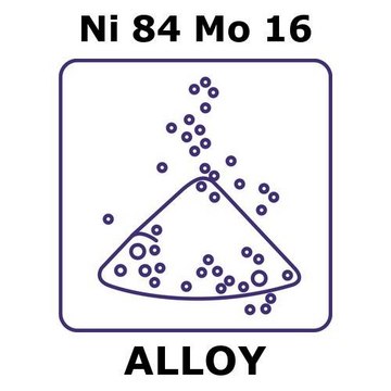 NICKEL-MOLYBDENUM ALLOY, NI84MO16, POWD&