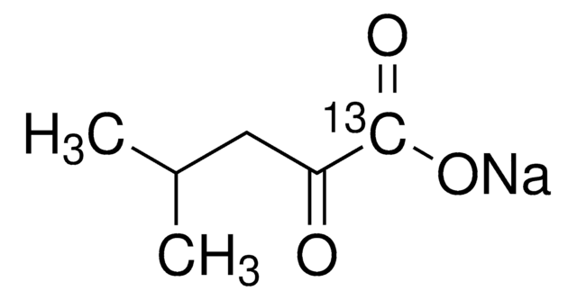 2-Keto-4-methylpentanoic-1-¹³C acid sodium salt