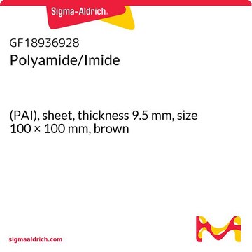 POLYAMIDE/IMIDE, (PAI), SHEET, THICKNES&