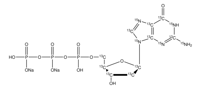 2?-Deoxyguanosine-¹³C??,¹?N? 5?-triphosphate disodium salt solution