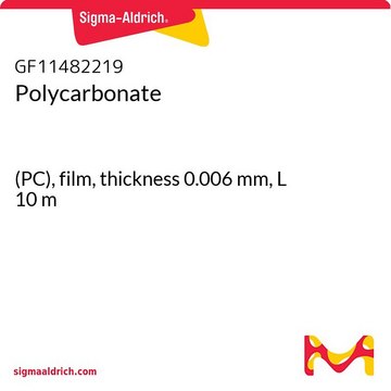 POLYCARBONATE, (PC), FILM, THICKNESS 0.&