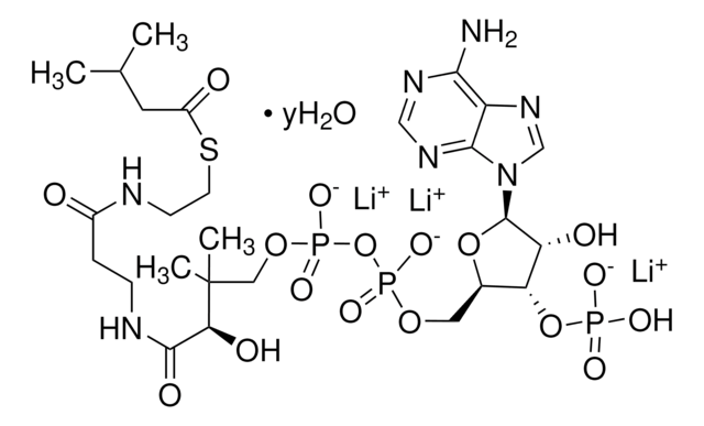 Isovaleryl coenzyme A lithium salt