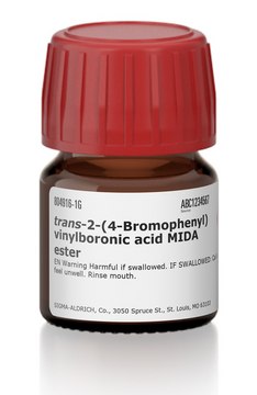 trans-2-(4-Bromophenyl)vinylboronic acid MIDA ester