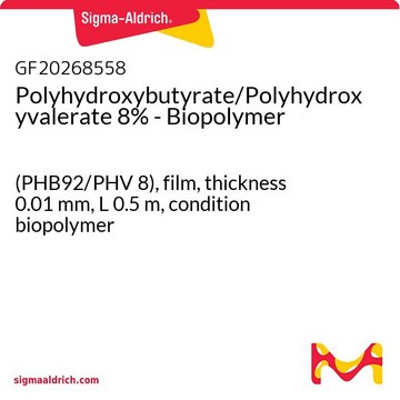 POLYHYDROXYBUTYRATE/POLYHYDROXYVALERATE&