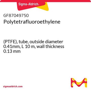 POLYTETRAFLUOROETHYLENE, (PTFE), TUBE, &