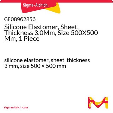 SILICONE ELASTOMER, SHEET, THICKNESS 3.&