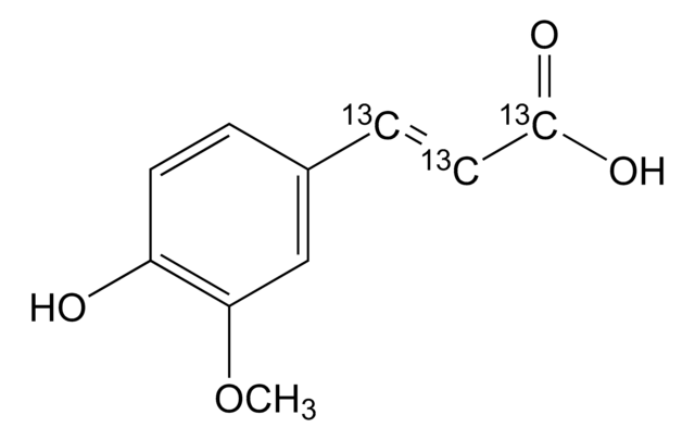 Ferulic acid-1,2,3-¹³C?