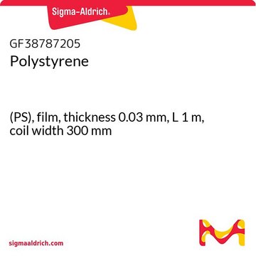 POLYSTYRENE, (PS), FILM, THICKNESS 0.03&