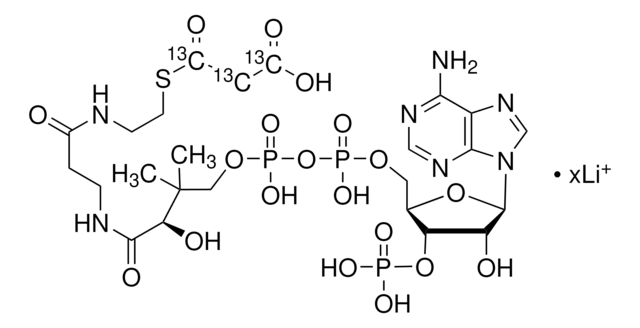 Malonyl-¹³C? coenzyme A lithium salt