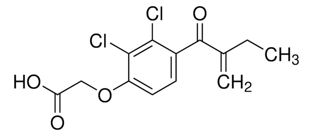Etacrynic acid for system suitability