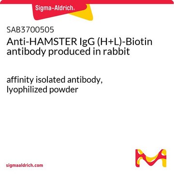 Anti-HAMSTER IgG (H+L)-Biotin antibody produced