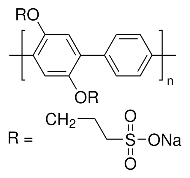Poly(2,5-bis(3-sulfonatopropoxy)-1,4-phenylene, disodium salt-alt-1,4-phenylene)