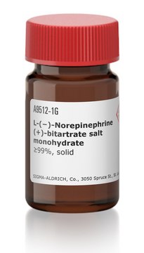L-(?)-Norepinephrine (+)-bitartrate salt monohydrate