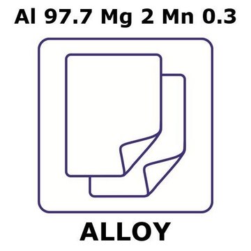 ALUMINUM ALLOY 5251, FOIL,AL 97.7%/MG