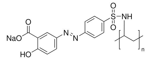 Poly[1-[4-(3-carboxy-4-hydroxyphenylazo)benzenesulfonamido]-1,2-ethanediyl, sodium salt]