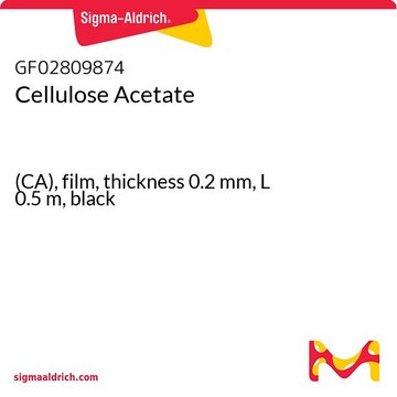 CELLULOSE ACETATE, (CA), FILM, THICKNES&