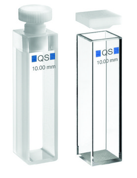 HELLMA QUARTZ CUVETTE, 10MM PATH,
