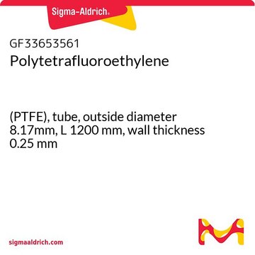 POLYTETRAFLUOROETHYLENE, (PTFE), TUBE, &