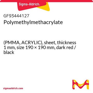 POLYMETHYLMETHACRYLATE, (PMMA, ACRYLIC)&