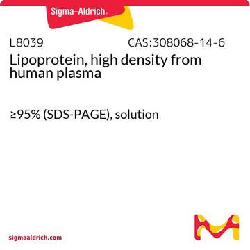 Lipoprotein, high density from human