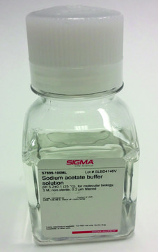 Sodium acetate buffer solution