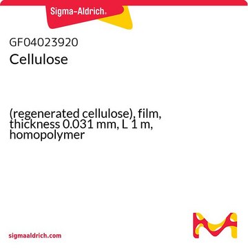 CELLULOSE, (REGENERATED CELLULOSE), FIL&