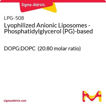 Lyophilized Anionic Liposomes - Phosphatidylglycerol