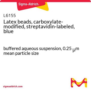 Latex beads, carboxylate-modified, streptavidin-labeled, blue