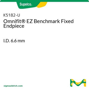 OMNIFIT EZ FIXED ENDPIECE, 6.6MM